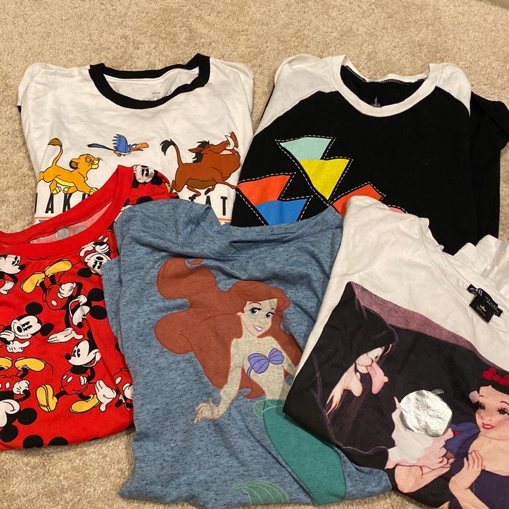 Disney tee bundle